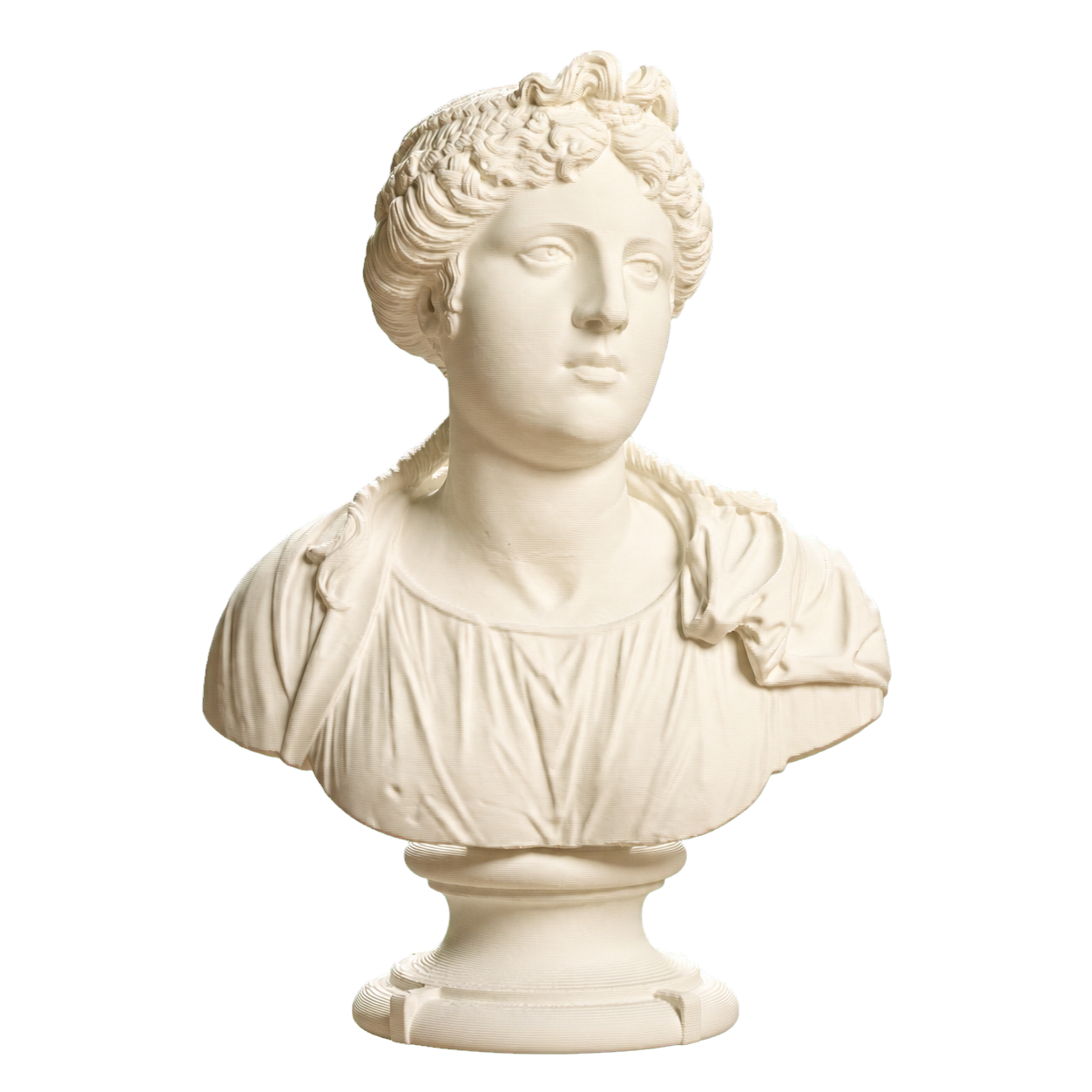 Young Woman 3D Printed Collectible Bust