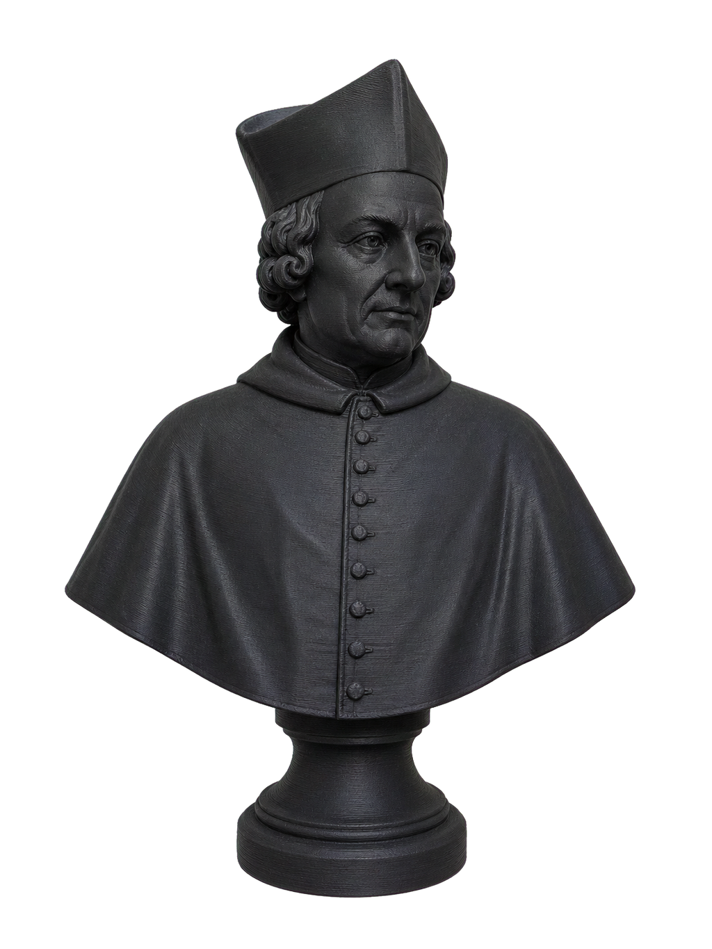 Portrait of a Cardinal 3D Printed Museum Replica
