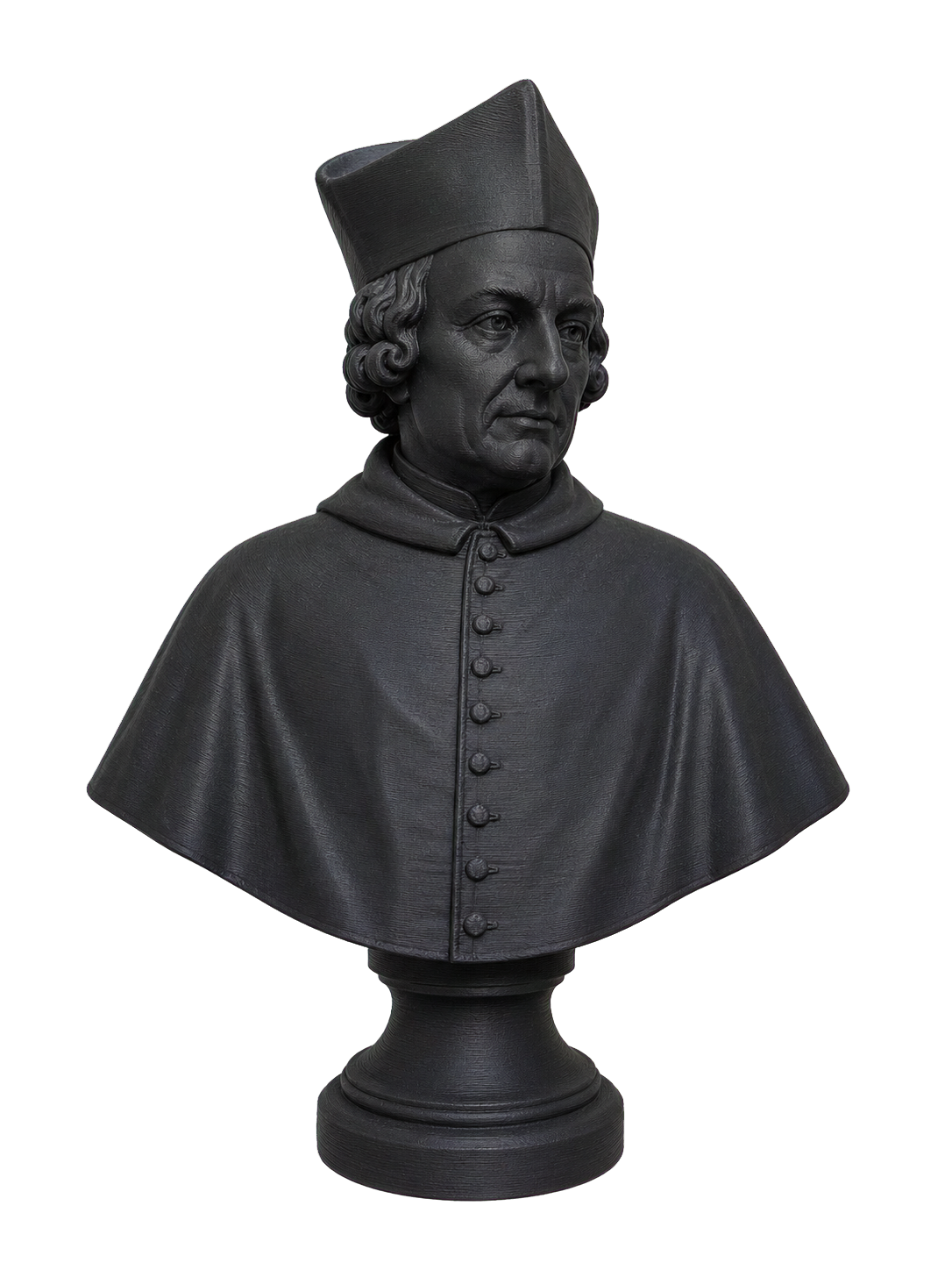 Portrait of a Cardinal 3D Printed Museum Replica