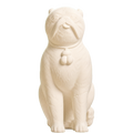 Chinese Porcelain Pug Dog B 3D Printed Collectible Sculpture
