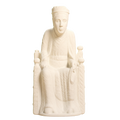 Romanesque Enthroned Madonna 3D Printed Museum Replica
