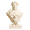 Napoleon Bonaparte 3D Printed Collectible Bust