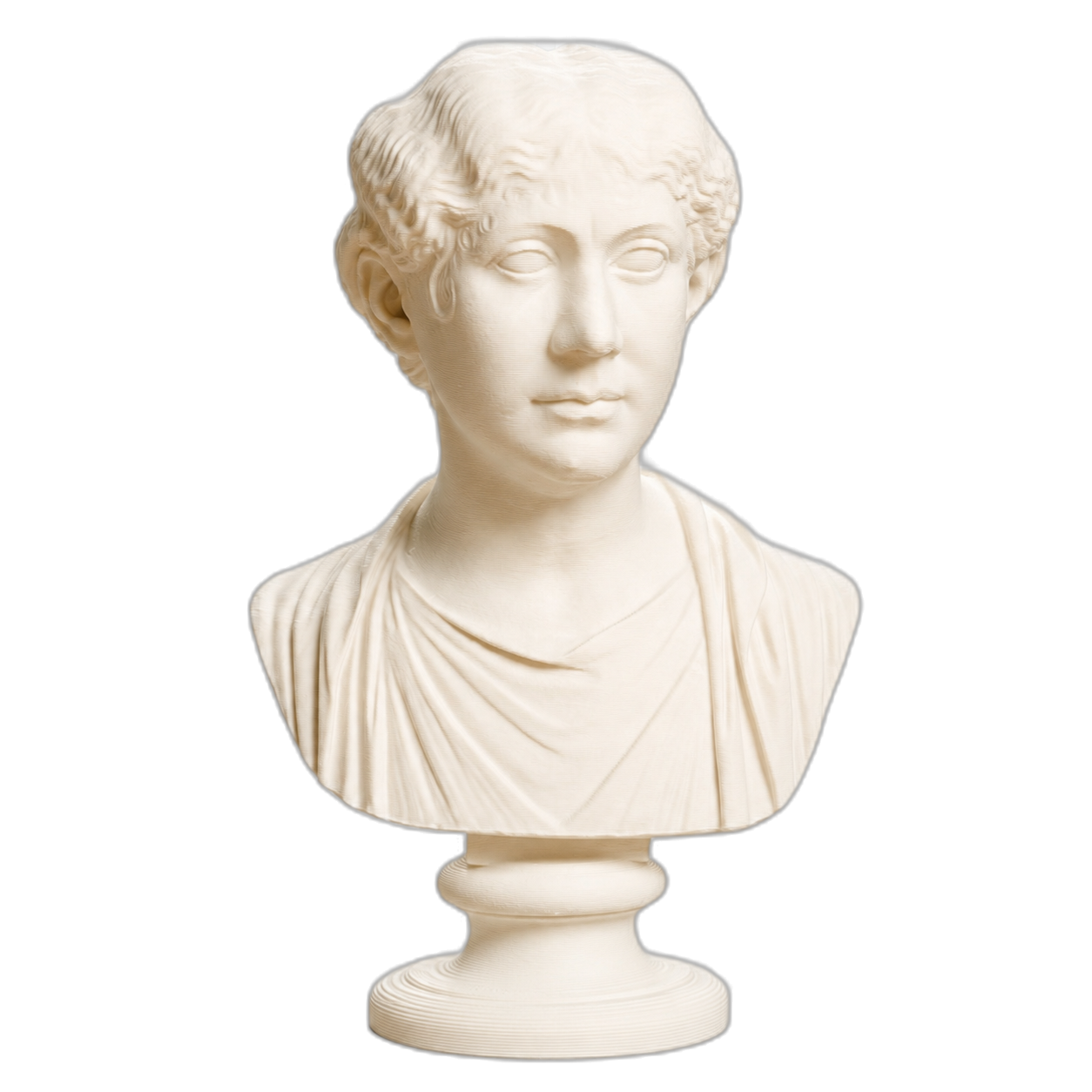 Roman Lady 3D Printed Collectible Bust