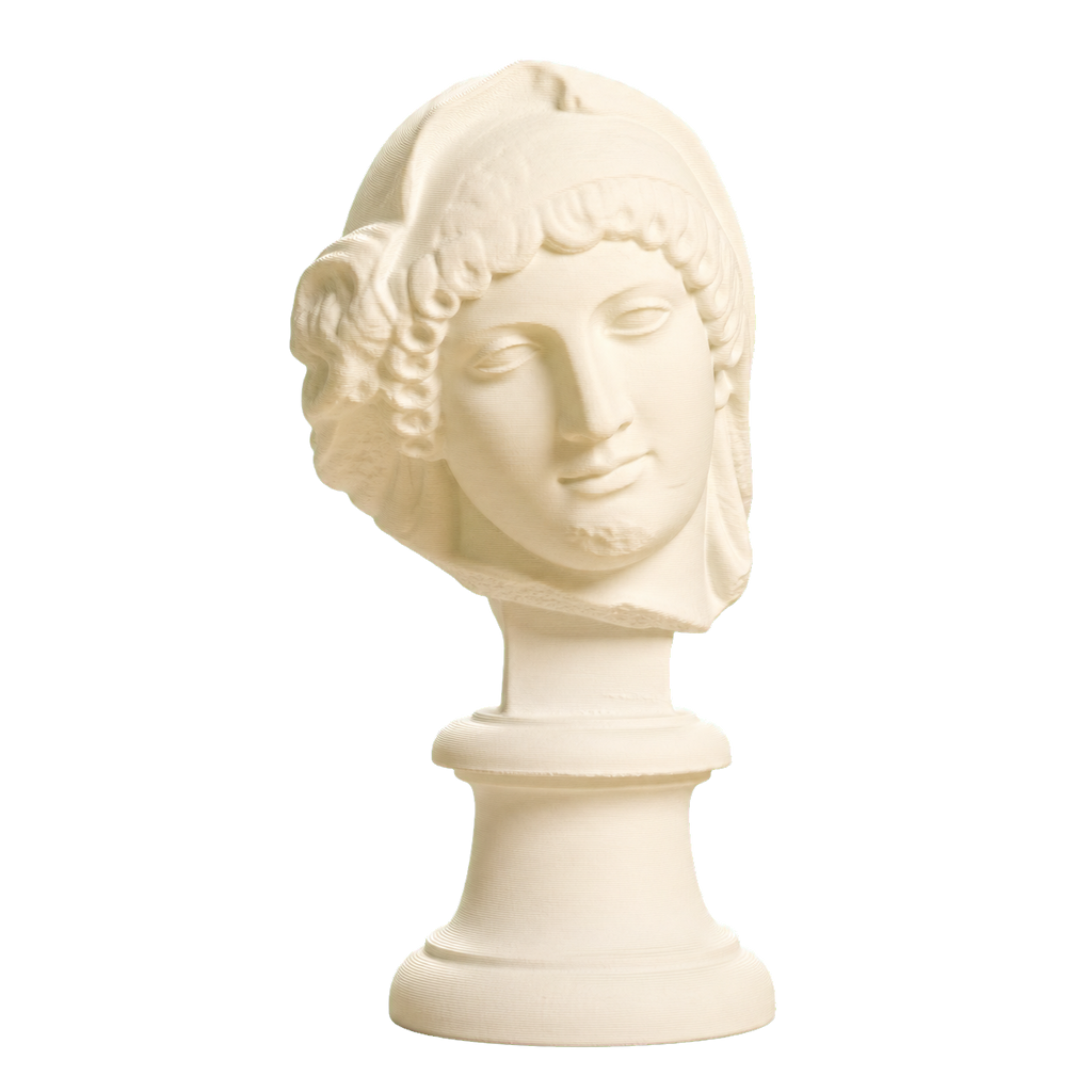 Mourning Penelope Head 3D Printed Museum Replica