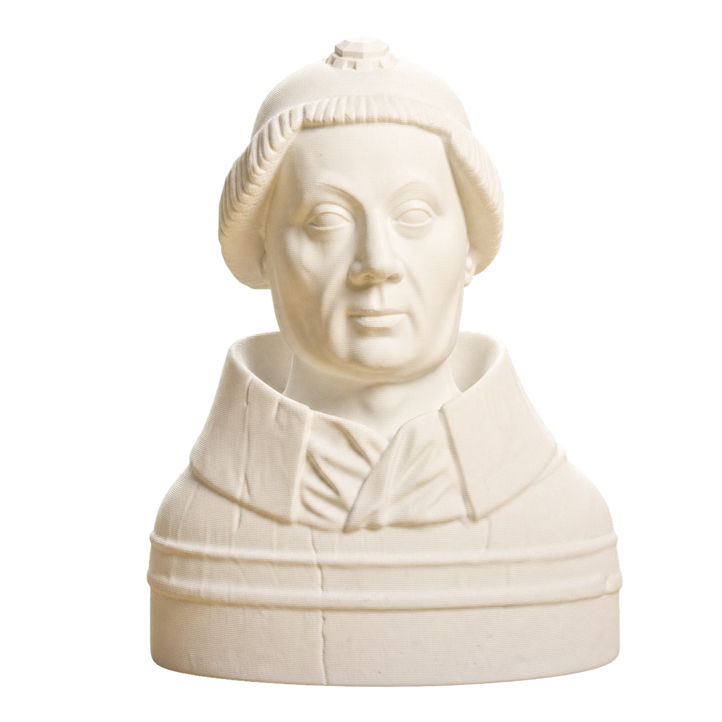 Reliquary Bust 3D Printed Museum Replica