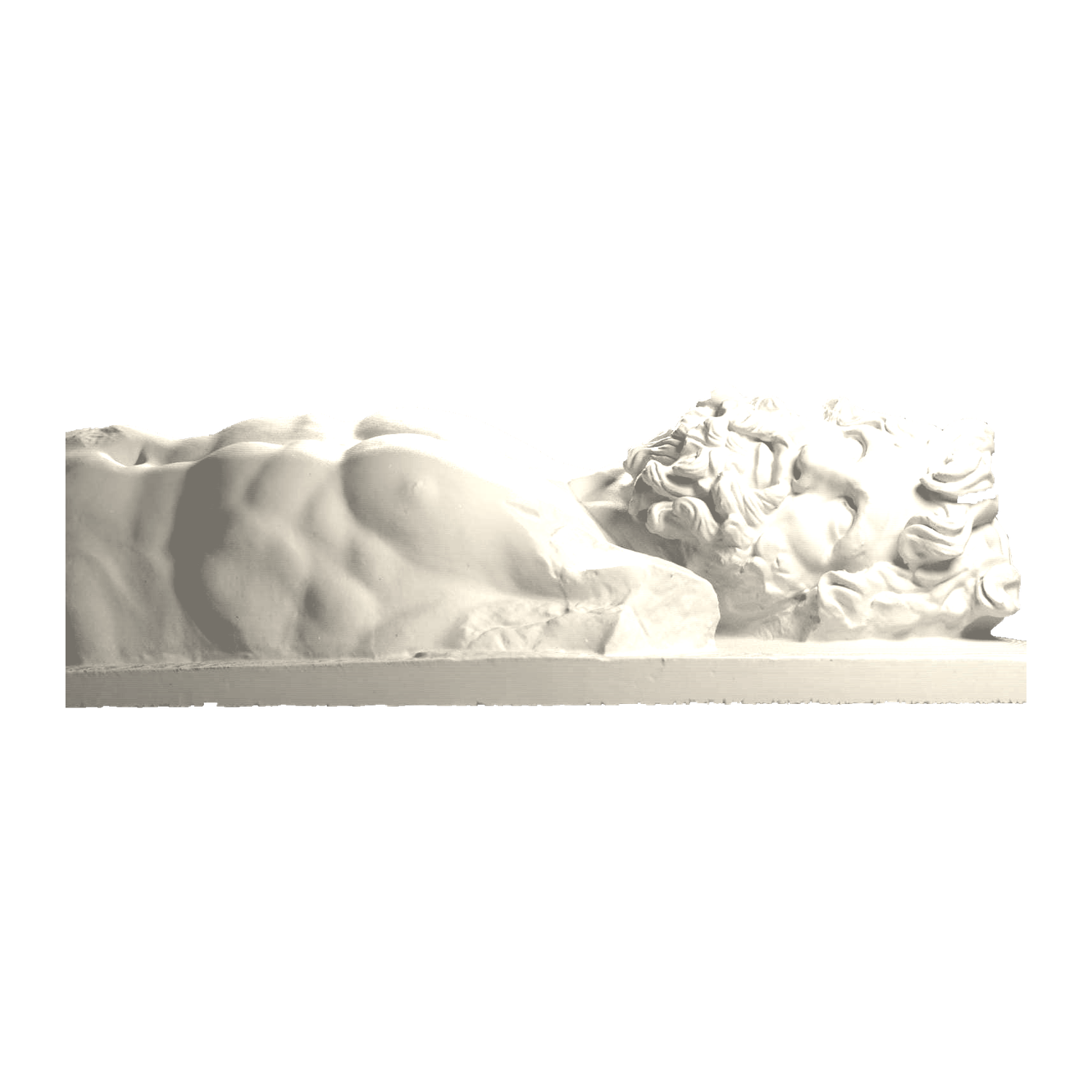 Upper body of giant Klytios (?)