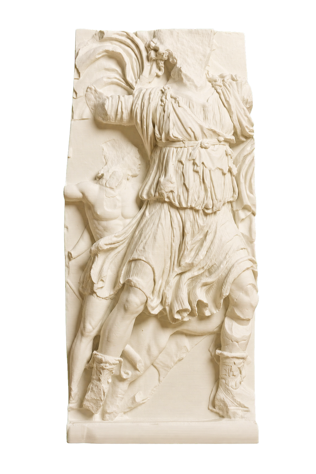 Dionysus and Satyr 3D Printed Collectible Bust