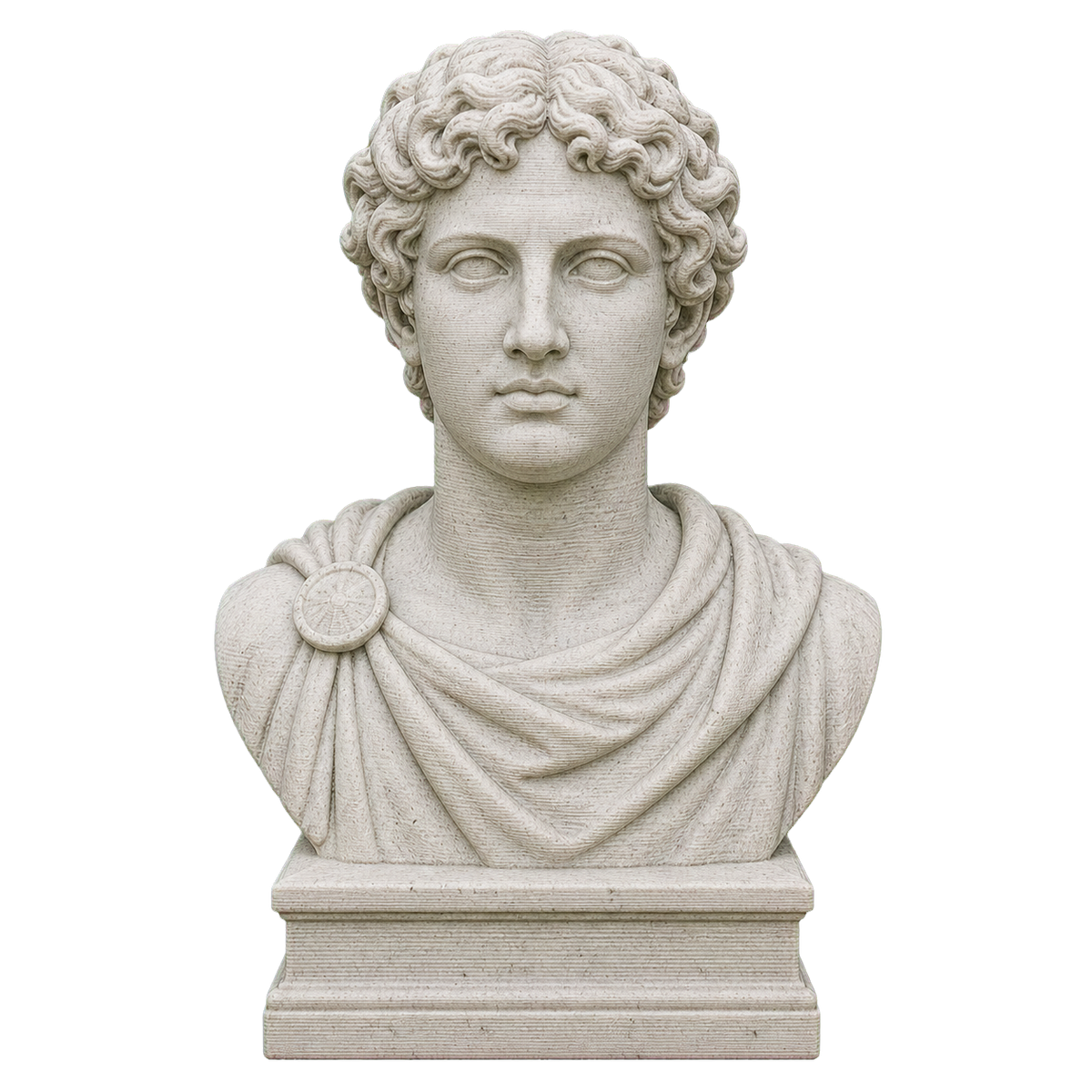 Apollo Draped 3D Printed Collectible Bust