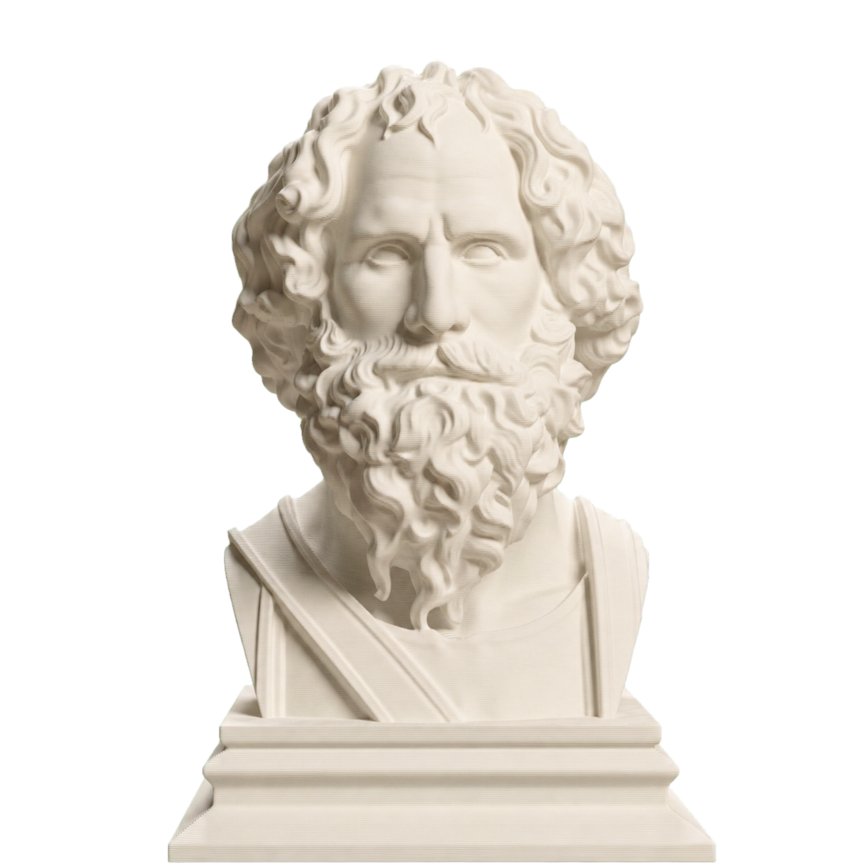 Archimedes 3D Printed Collectible Bust
