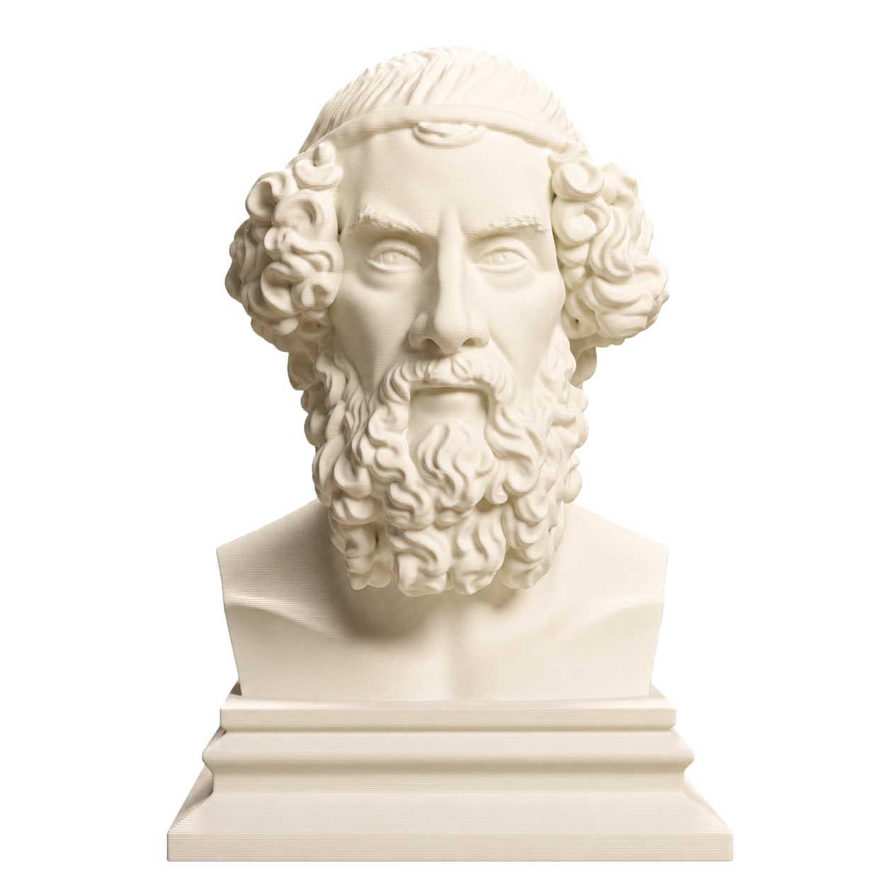 Homer 3D Printed Classical Bust