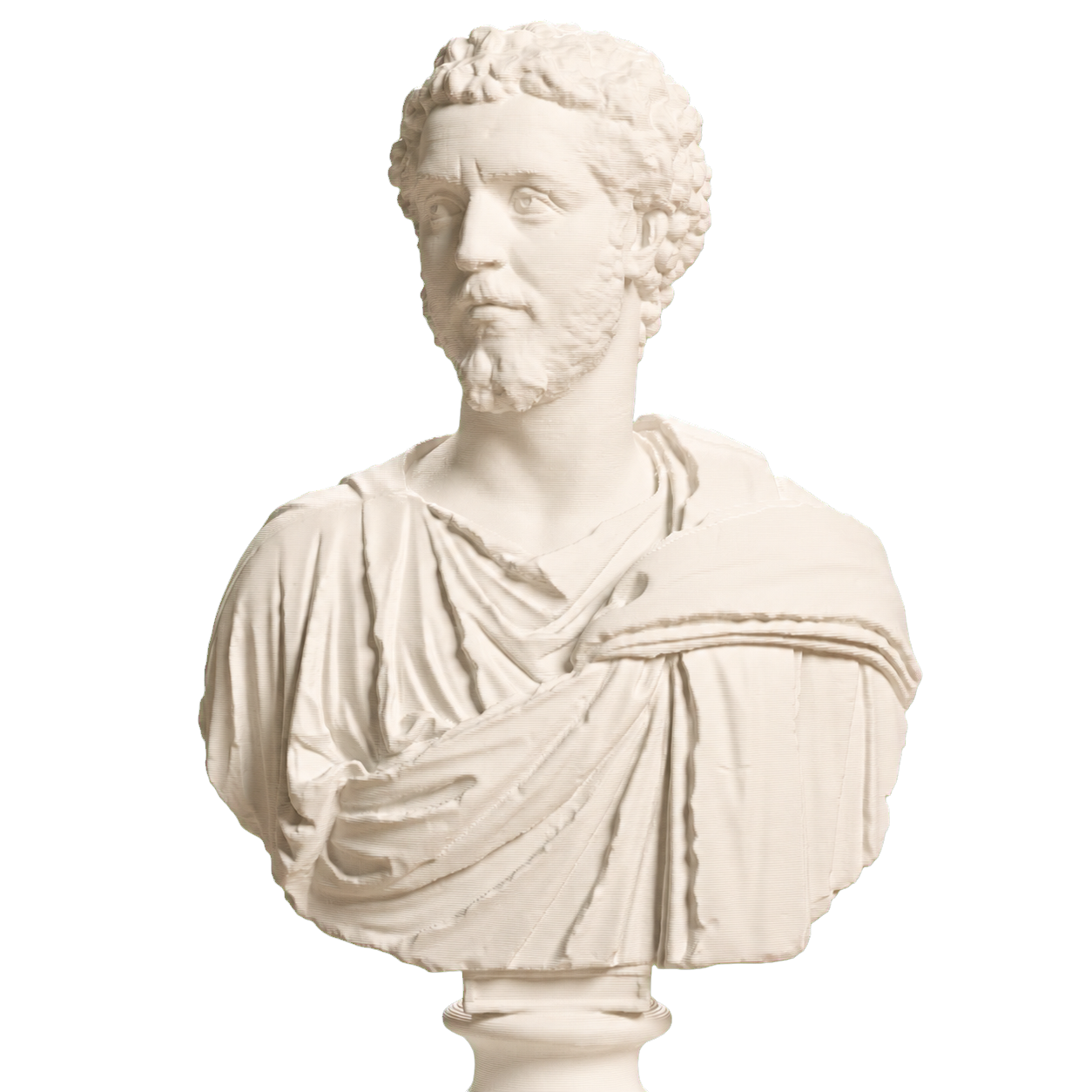 Unknown Male Portrait (SMK KAS560) 3D Printed Collectible Bust