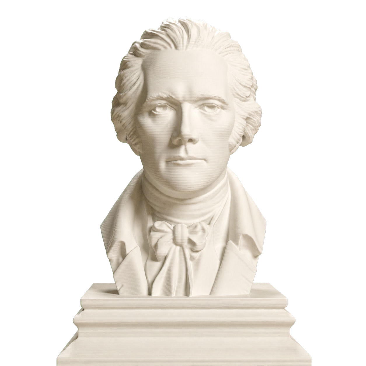 Alexander Hamilton 3D Printed Collectible Bust