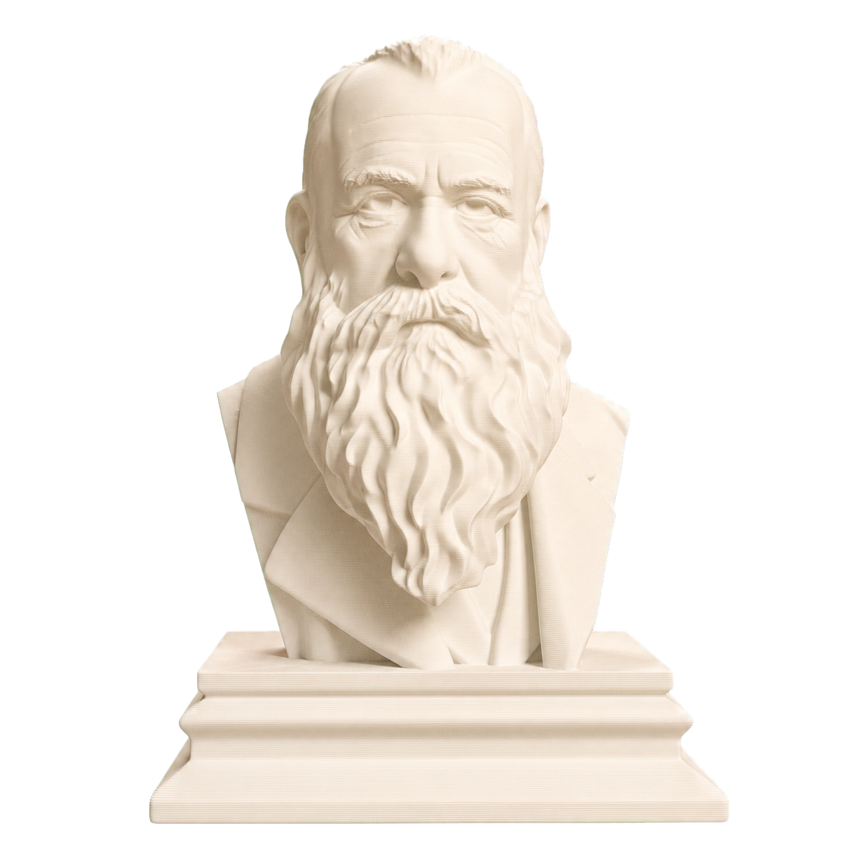 Claude Monet 3D Printed Collectible Bust