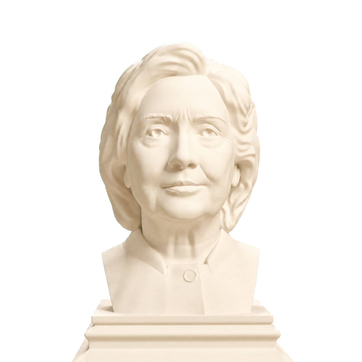 Hillary Clinton 3D Printed Collectible Bust