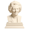 Margaret Thatcher 3D Printed Collectible Bust