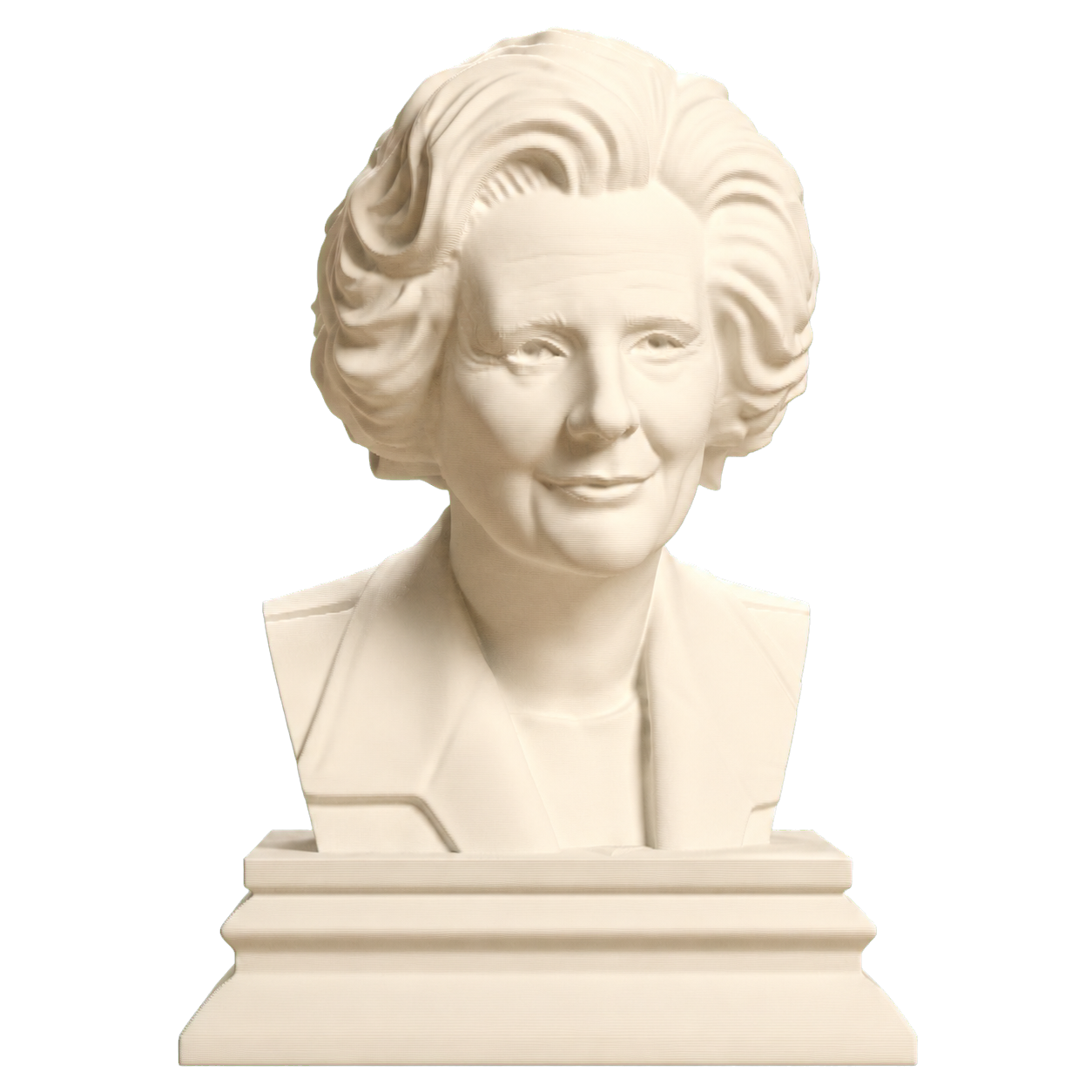 Margaret Thatcher 3D Printed Collectible Bust