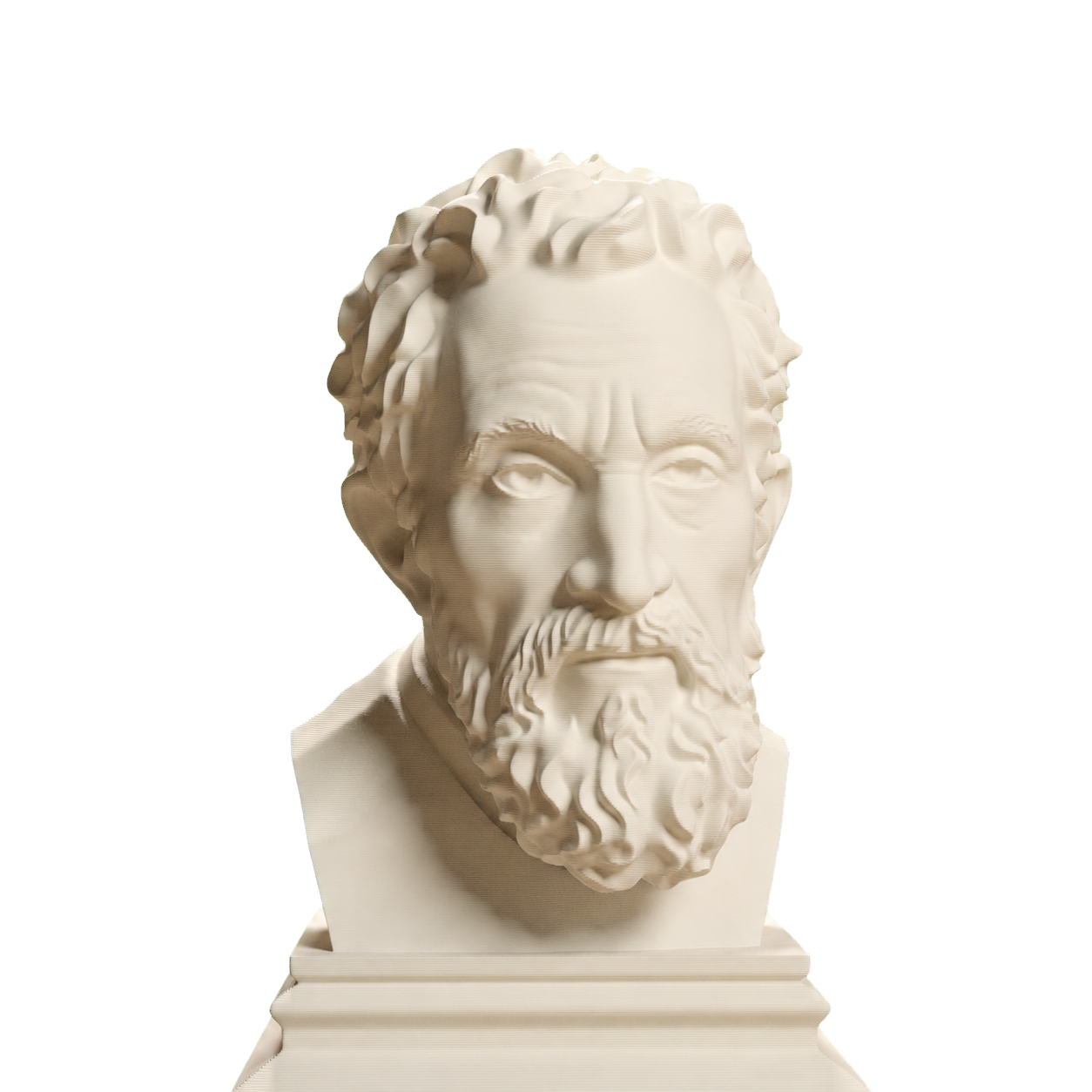 Michelangelo 3D Printed Collectible Bust