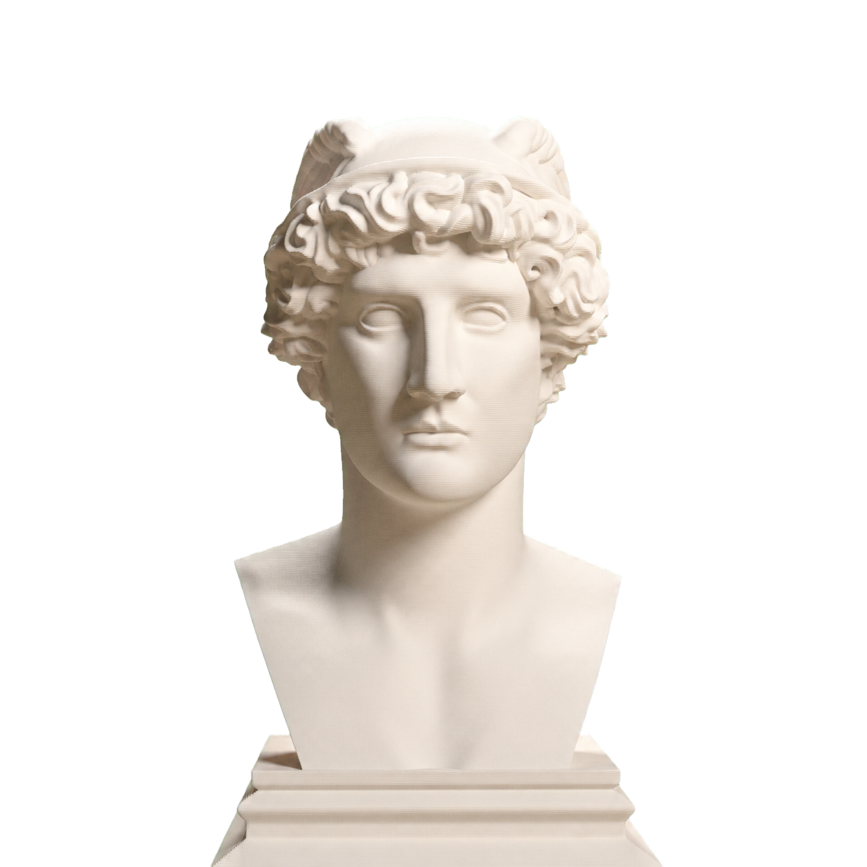 Classical Hermes 3D Printed Collectible Bust