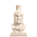 Leonidas Spartan King 3D Printed Collectible Bust