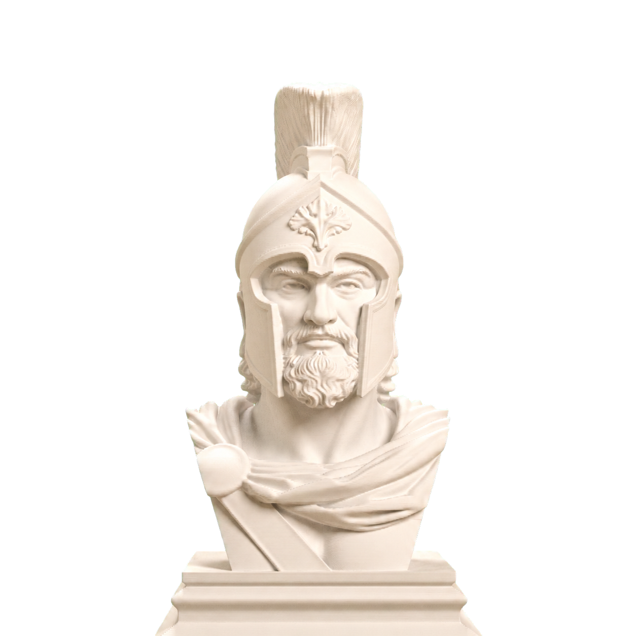 Leonidas Spartan King 3D Printed Collectible Bust