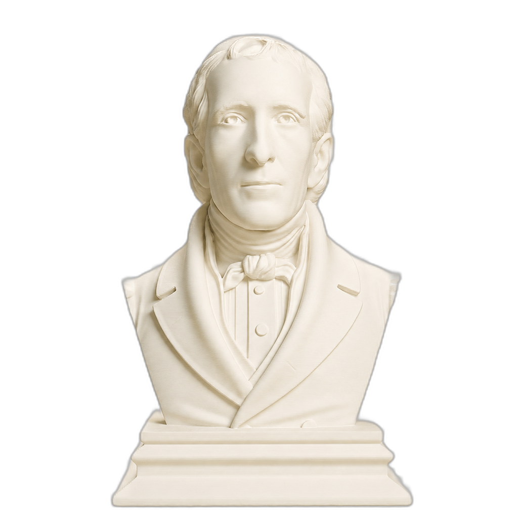 John Tyler 3D Printed Collectible Bust