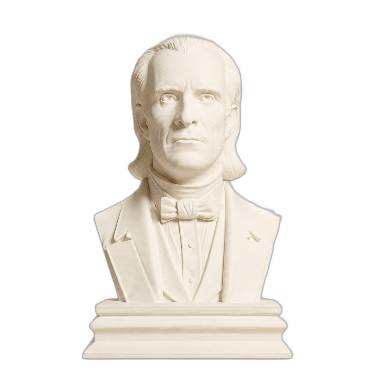James K. Polk 3D Printed Collectible Bust