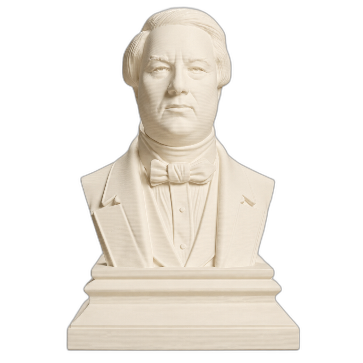 Millard Fillmore 3D Printed Collectible Bust