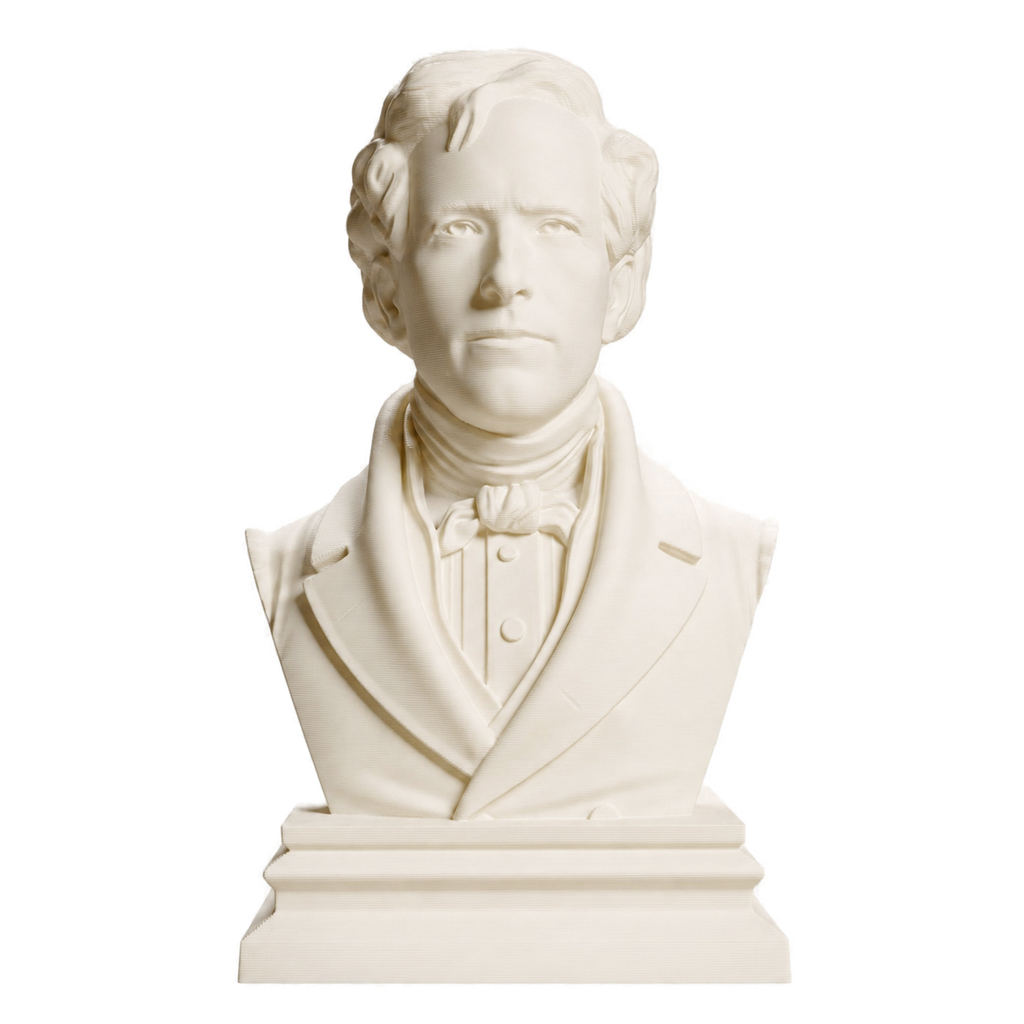 Franklin Pierce 3D Printed Collectible Bust