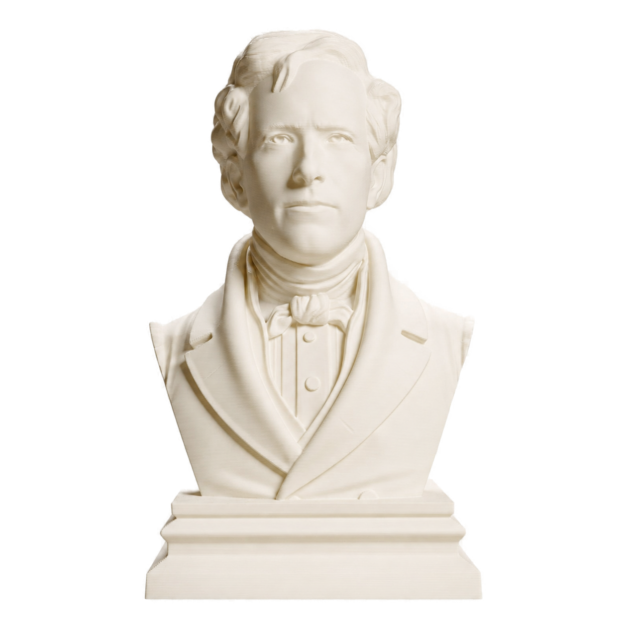 Franklin Pierce 3D Printed Collectible Bust