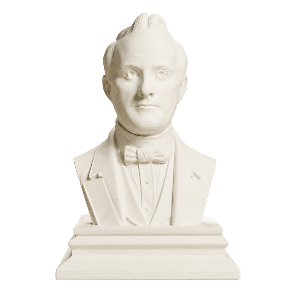 James Buchanan 3D Printed Collectible Bust