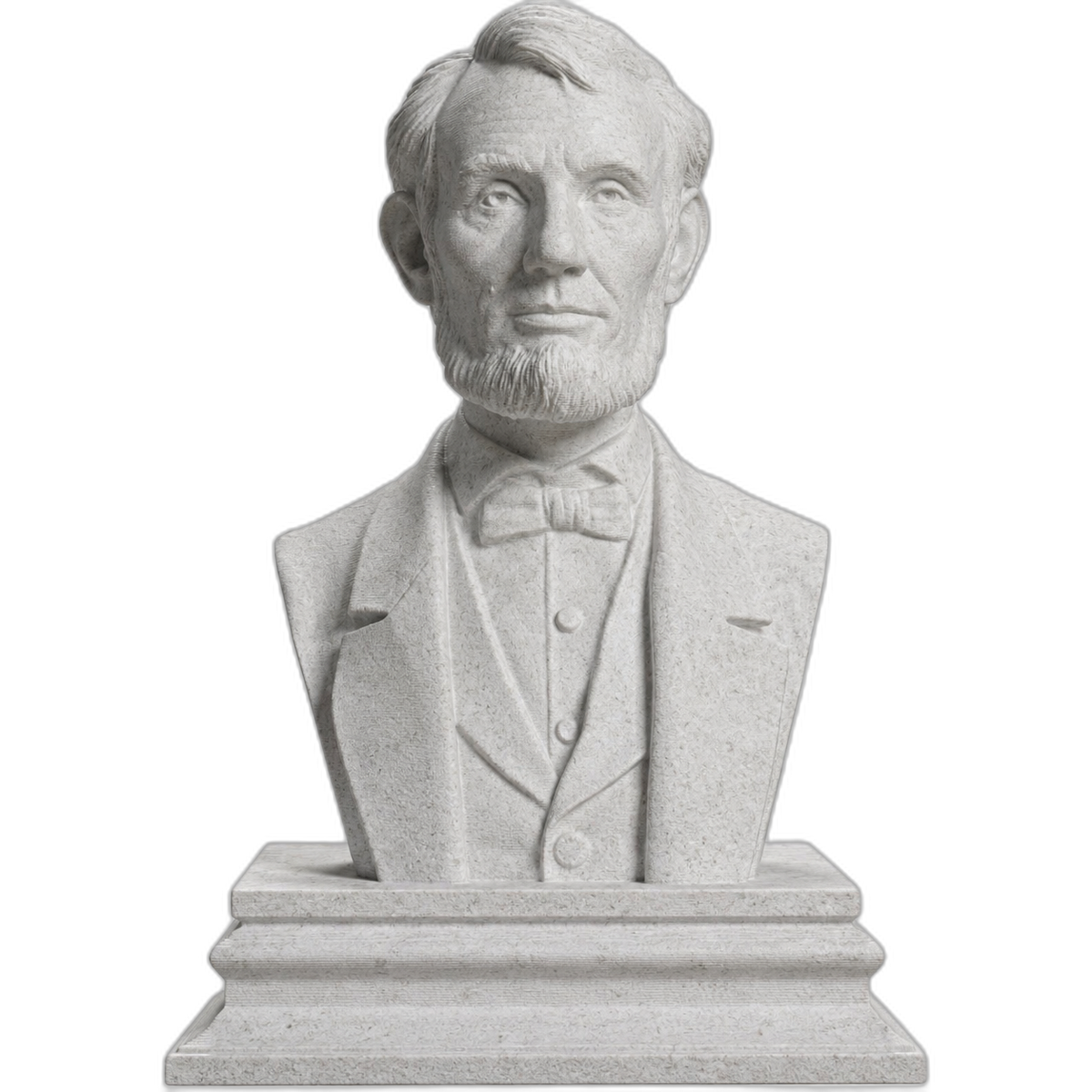 Abraham Lincoln 3D Printed Collectible Bust