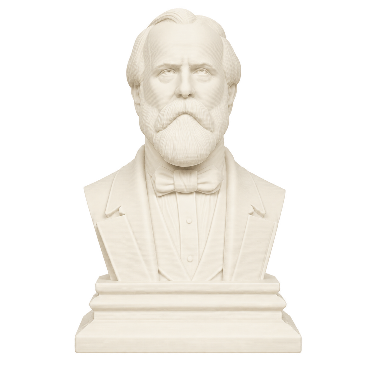 Rutherford B. Hayes 3D Printed Collectible Bust