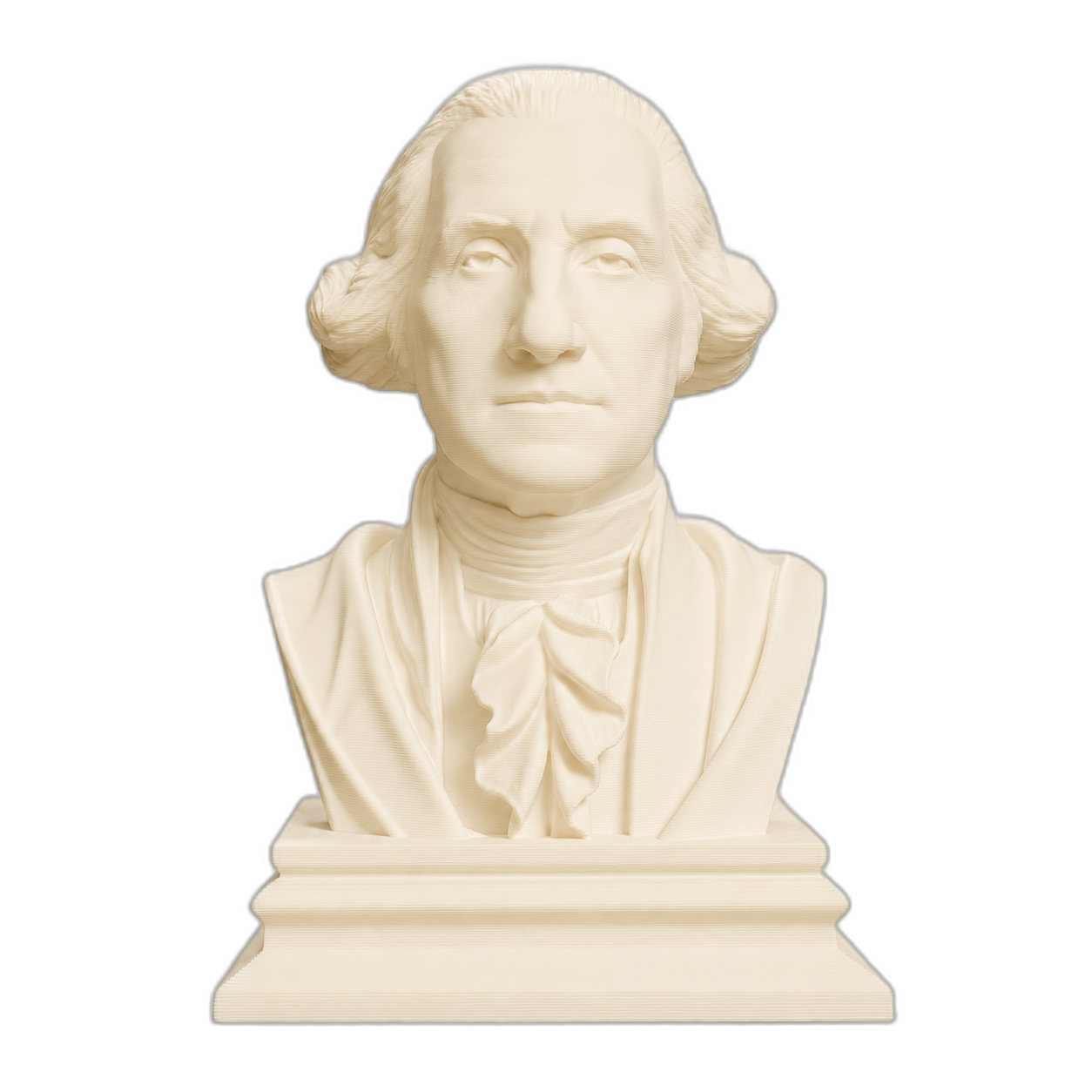 George Washington 3D Printed Collectible Bust