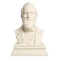 James A. Garfield 3D Printed Collectible Bust