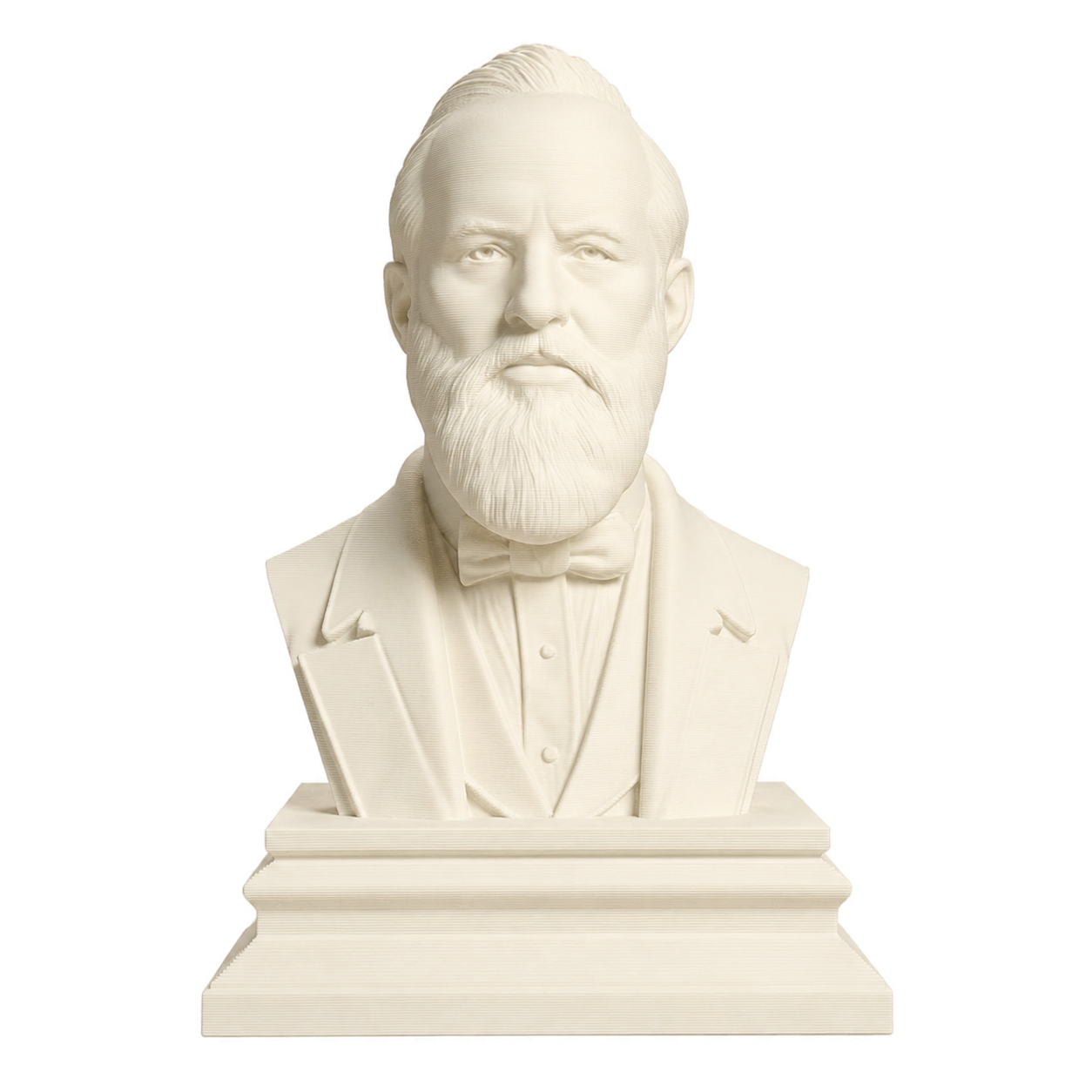 James A. Garfield 3D Printed Collectible Bust