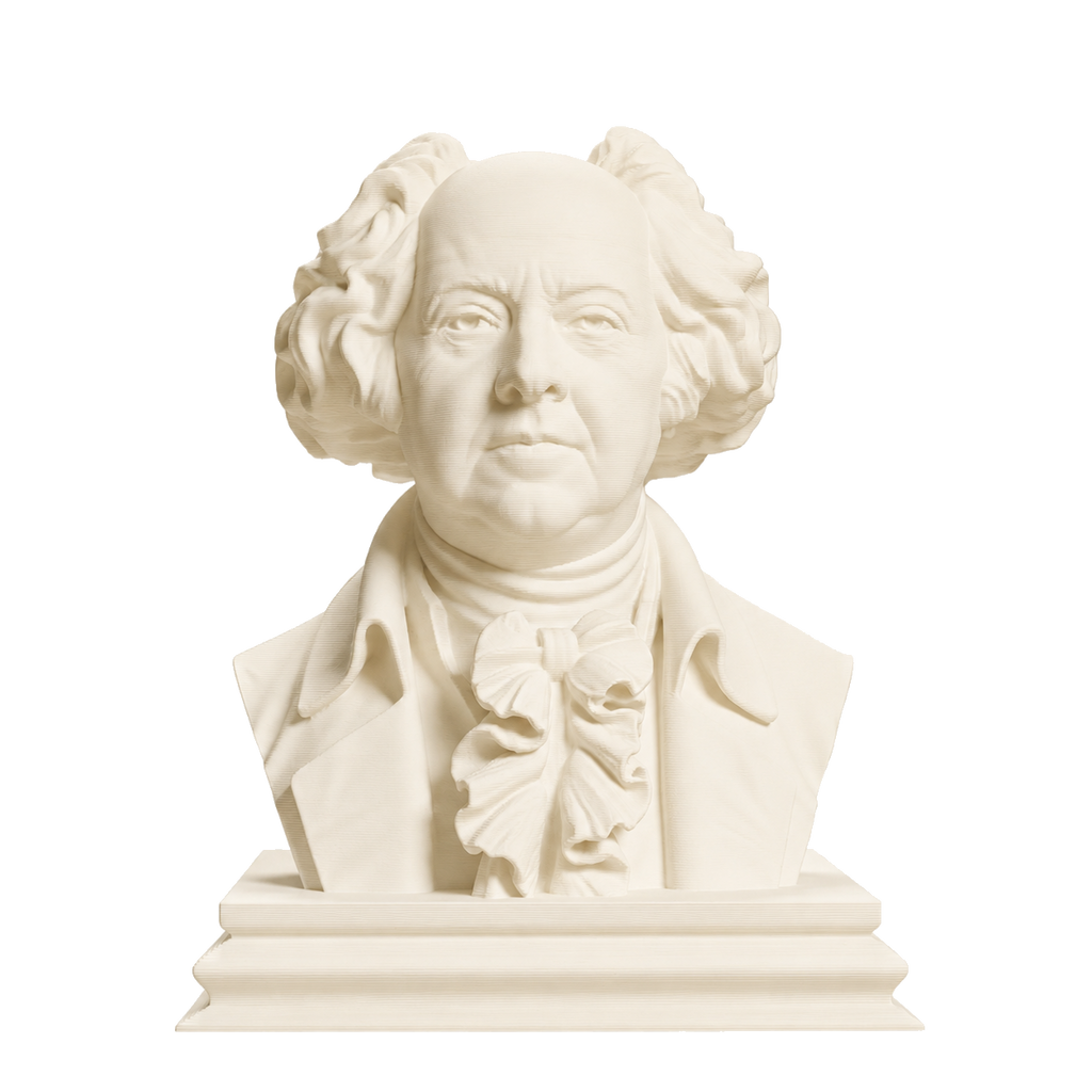 John Adams 3D Printed Collectible Bust