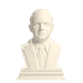 Calvin Coolidge 3D Printed Collectible Bust