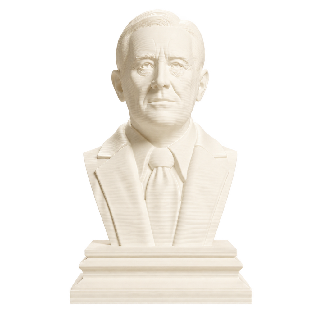 Franklin D. Roosevelt 3D Printed Collectible Bust