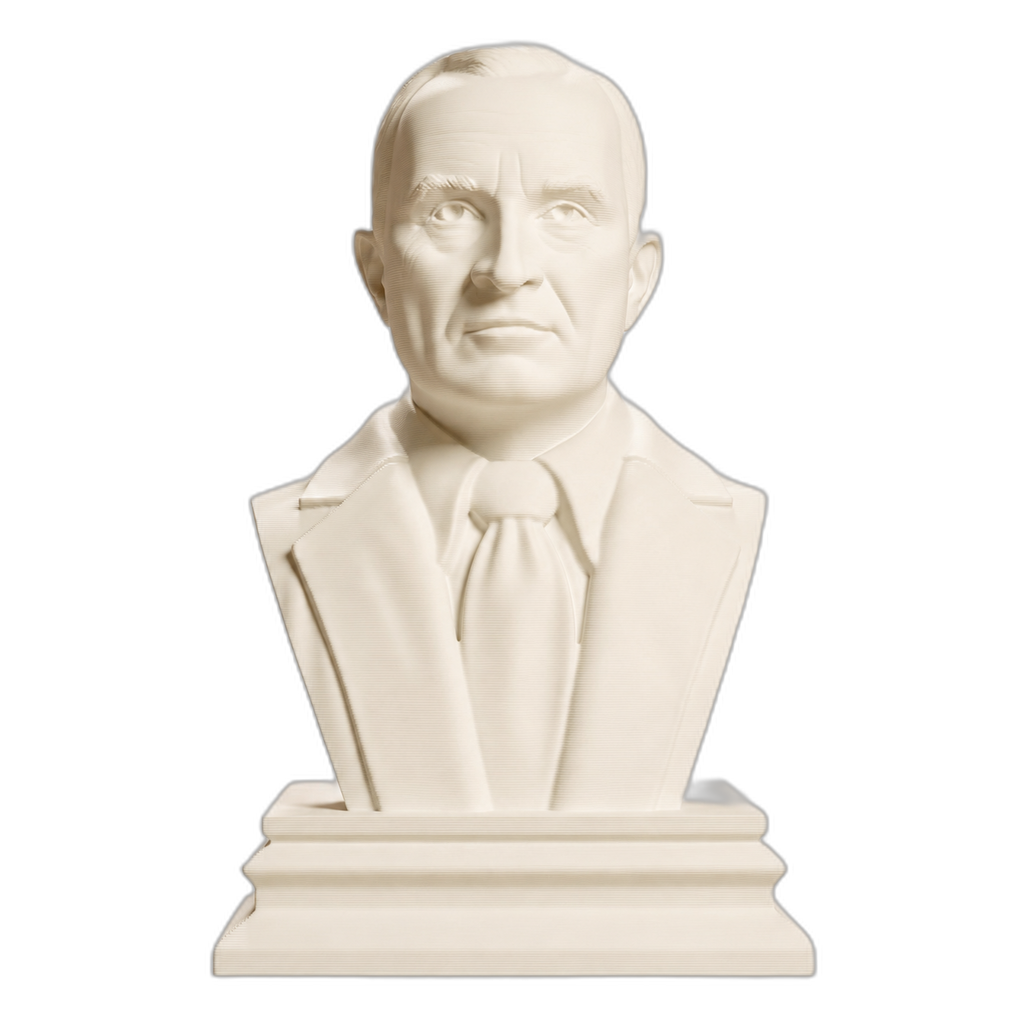 Harry S. Truman 3D Printed Collectible Bust