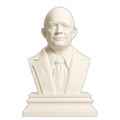 Dwight D. Eisenhower 3D Printed Collectible Bust