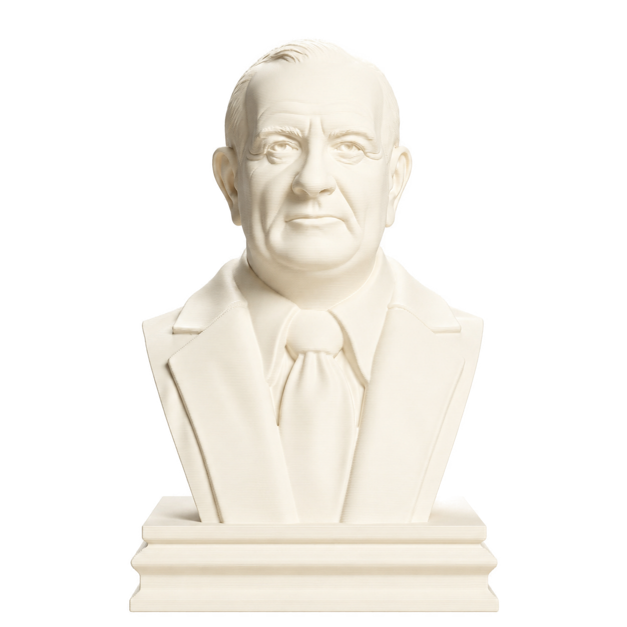 Lyndon B. Johnson 3D Printed Collectible Bust