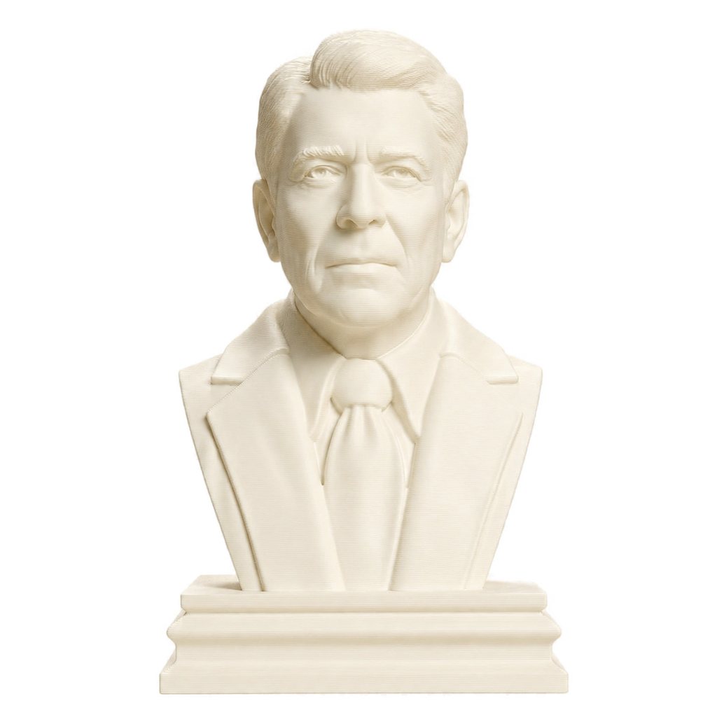 Ronald Reagan 3D Printed Collectible Bust