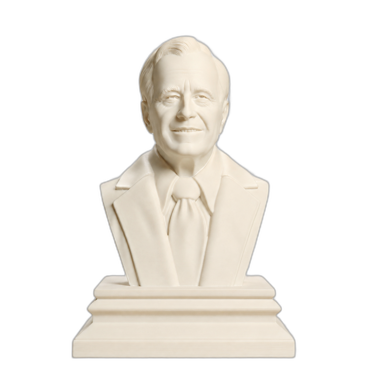 George H. W. Bush 3D Printed Collectible Bust