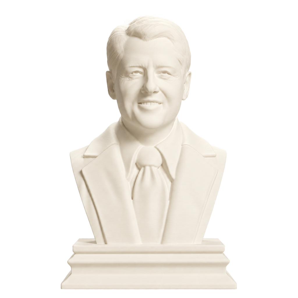 Bill Clinton 3D Printed Collectible Bust