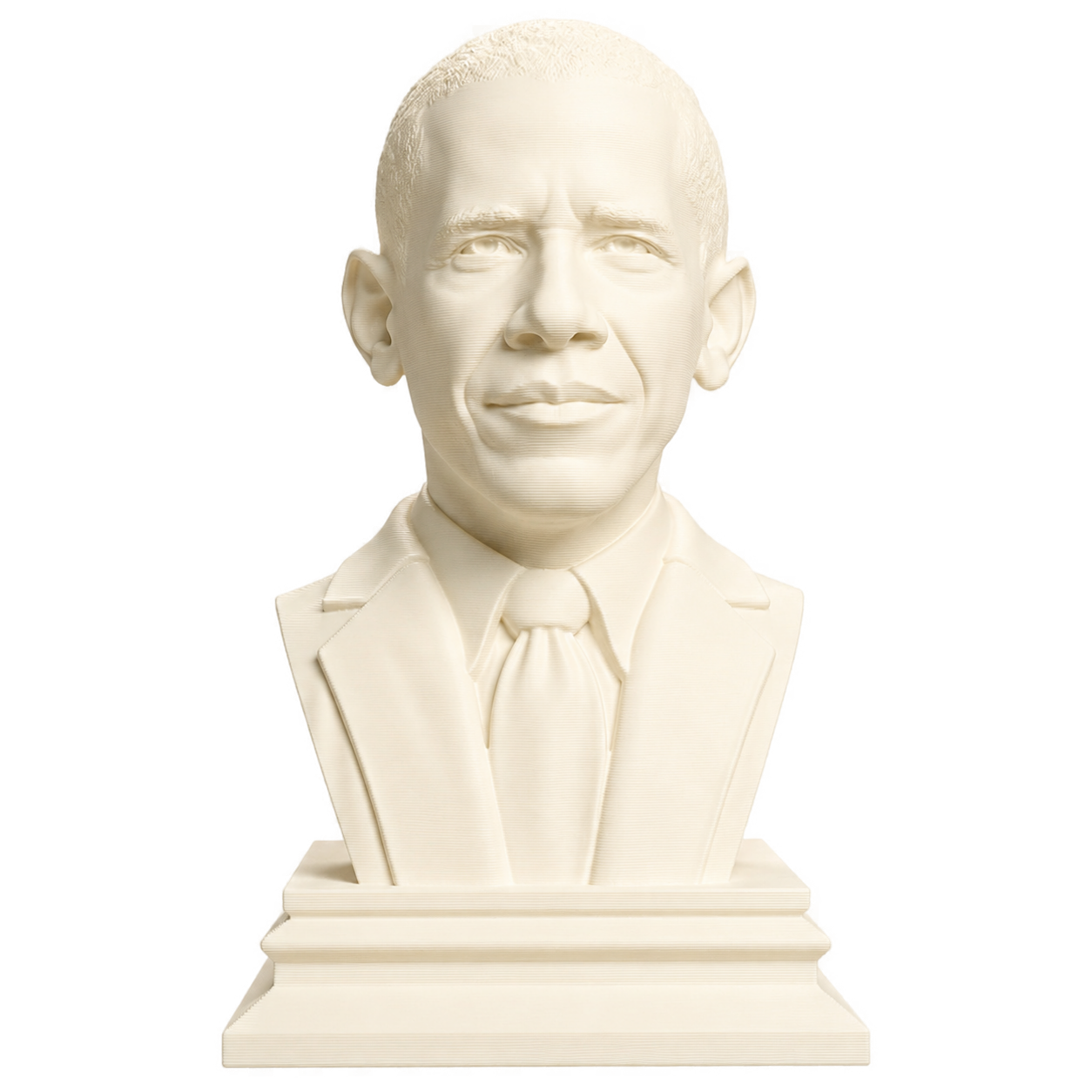 Barack Obama 3D Printed Collectible Bust