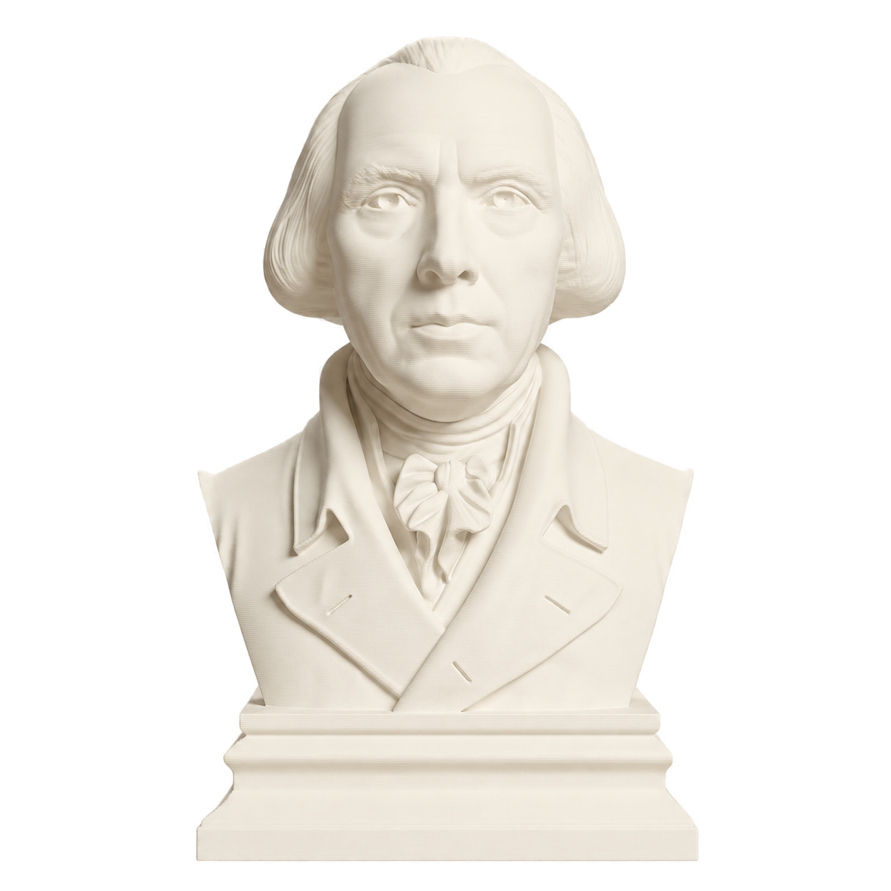 James Madison 3D Printed Collectible Bust