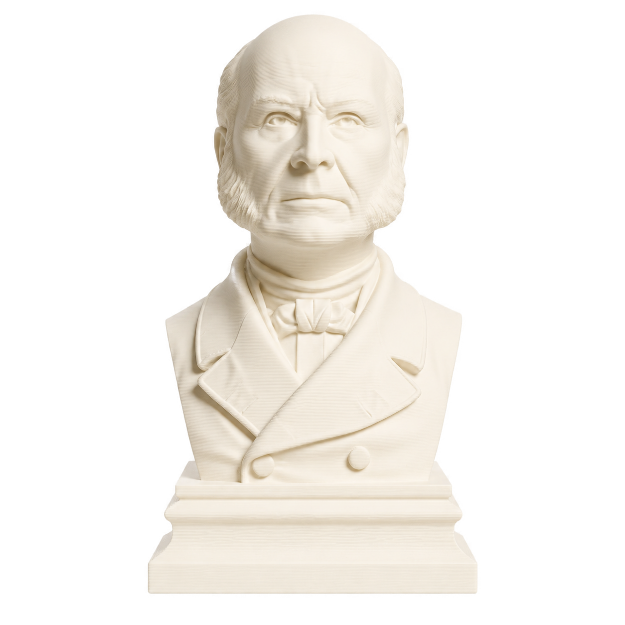 John Quincy Adams 3D Printed Collectible Bust