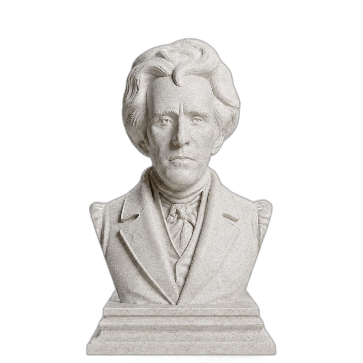 Andrew Jackson 3D Printed Collectible Bust