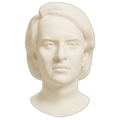 Carl Sagan 3D Printed Collectible Bust