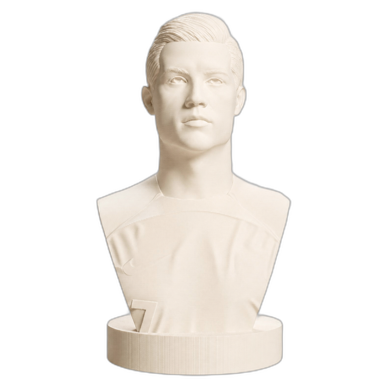 Cristiano Ronaldo 3D Printed Collectible Bust